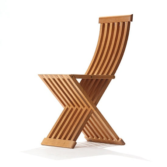 Tomasa Folding Oak Chair for Simon