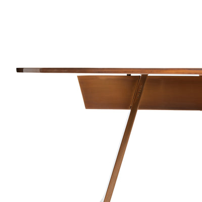 Chrysalis No. 3 Low Table in Polished Bronze by WYETH, Made to Order