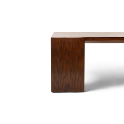 Bamboo and Solid Oak Low Table by WYETH