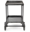 Cast Iron and Steel Serving Cart from USA, 1930s