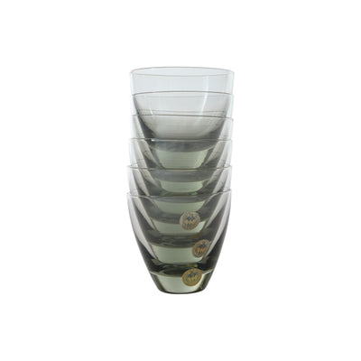 Vintage Smoke Glass Tumblers by Kastrup Holmegaard for Holmegaard