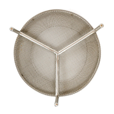 Stainless Steel Wire Cloth Bin or Waste Basket by WYETH, 2014