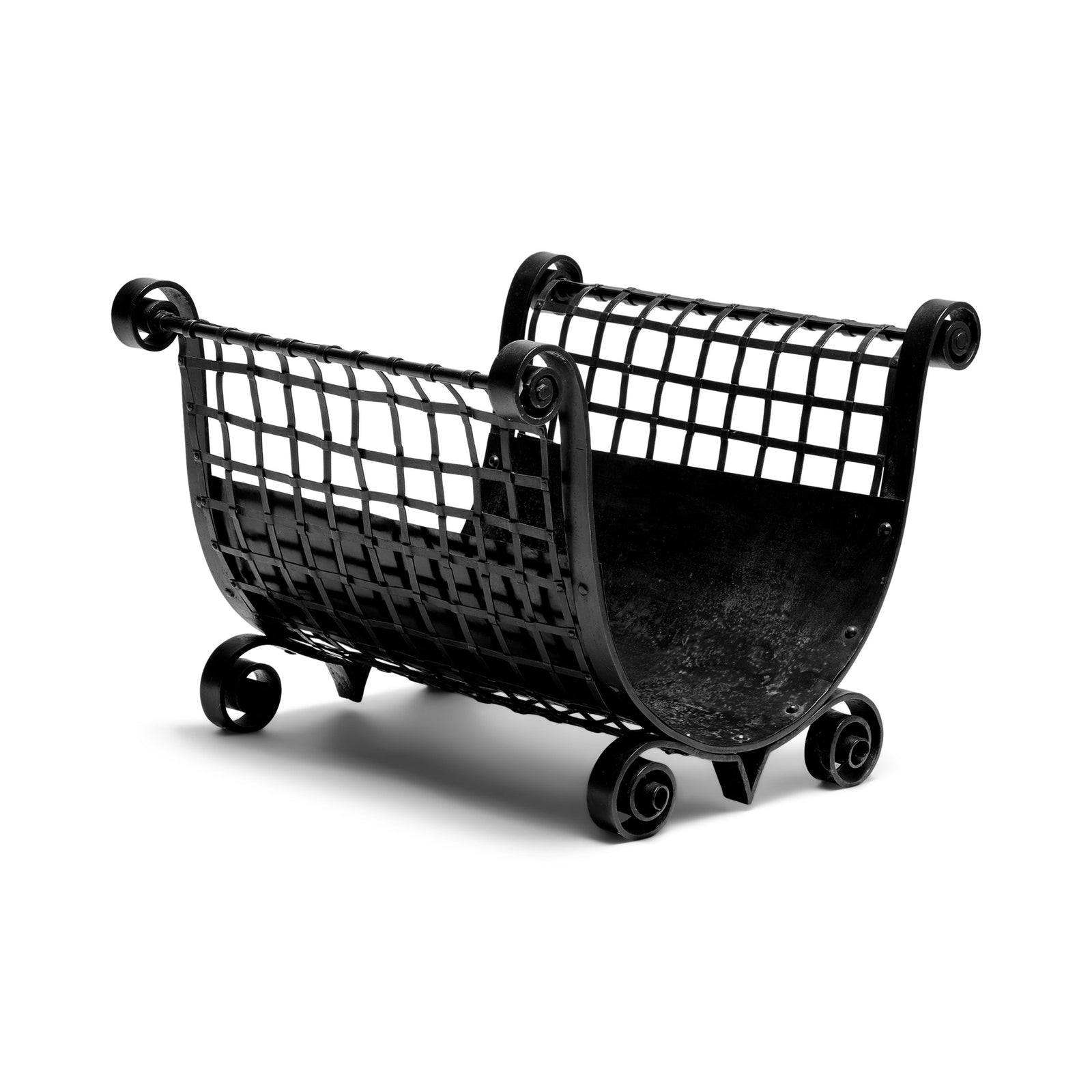 Wrought Iron Log Holder from USA