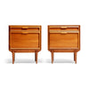 Drop Front Night Stands by Ib Kofod Larsen, 1950s