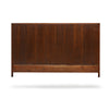 Wall Mounted Walnut Cabinet by Edward Wormley for Dunbar