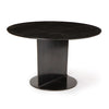 The ‘Gong’ Table in Blackened Steel by WYETH, Made to Order