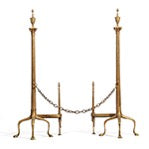 Classical Old World Andirons