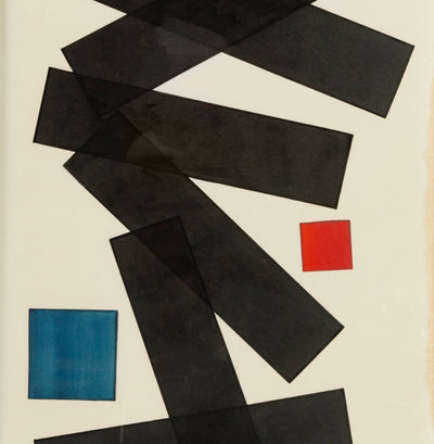 Limited Edition Abstract Print 83 by Angelo Testa, 1973