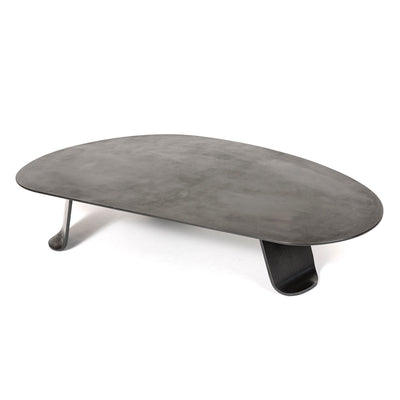 Chrysalis No. 1 Low Table in Blackened Steel by WYETH, Made to Order