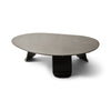 Chrysalis No. 2 Low Table in Blackened Steel by WYETH, Made to Order