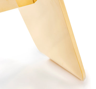 Chrysalis No. 1 Low Table in Polished Bronze by WYETH, Made to Order - WYETH