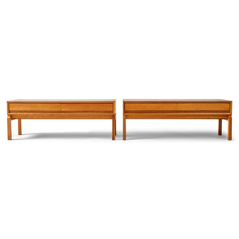 Pair of Low Cabinet or Bench Marian Grabinski, 1963