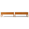 Pair of Low Cabinet or Bench Marian Grabinski, 1963