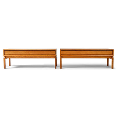 Pair of Low Cabinet or Bench Marian Grabinski, 1963