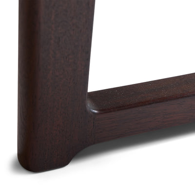 Rosewood Low Table Bench by Torbjorn Afdal for Bruksbo