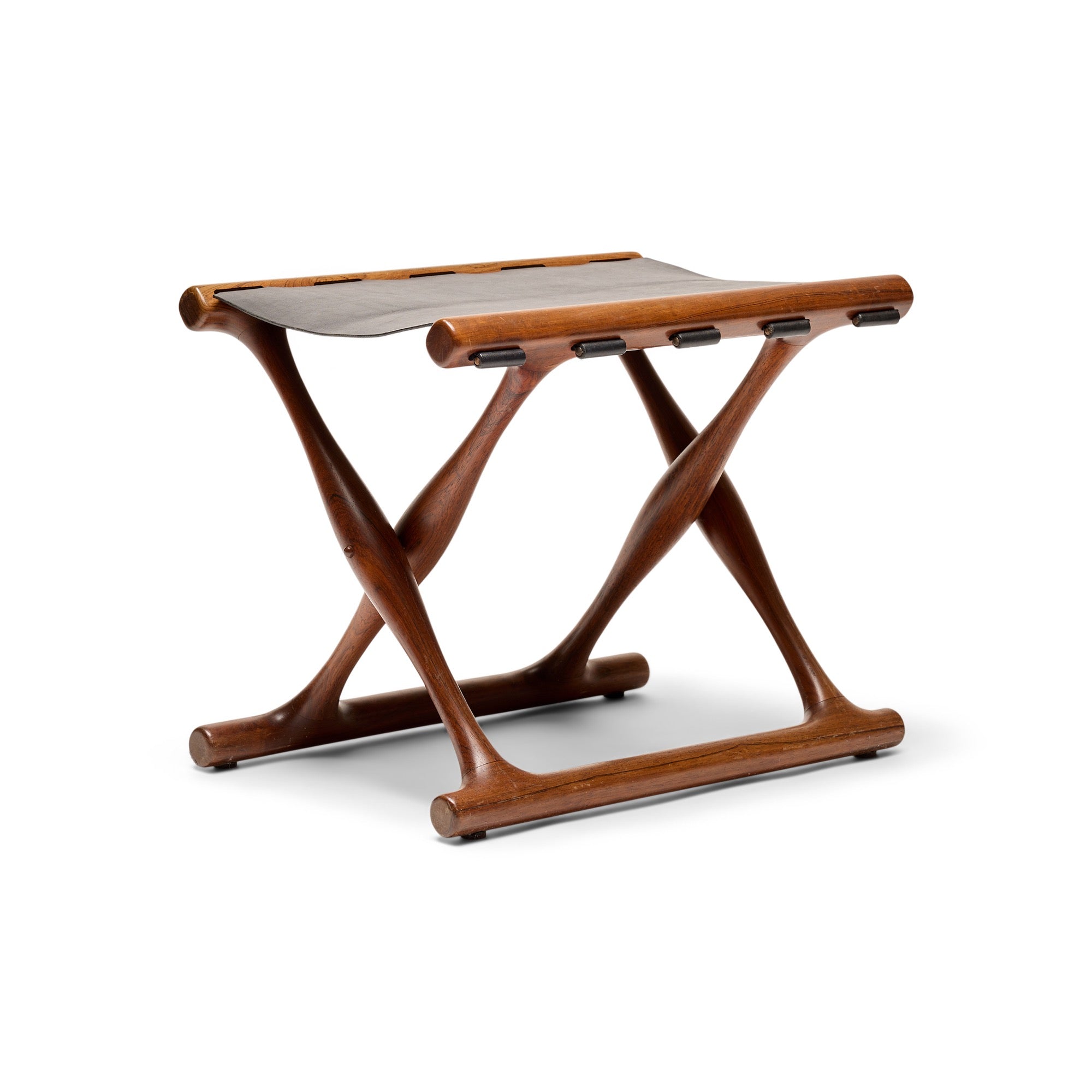 Folding Stool by Poul Hundevad