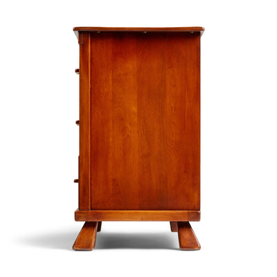 Solid Birch Drawer Cabinet from USA, 1933