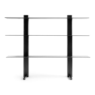 Steel Cantilevered Bookcase or Shelving by WYETH