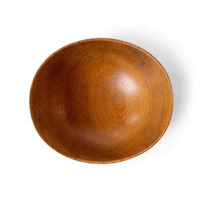 The Largest Turned Teak Presentation Bowl by Finn Juhl for Kay Bojesen for Magne Monsen