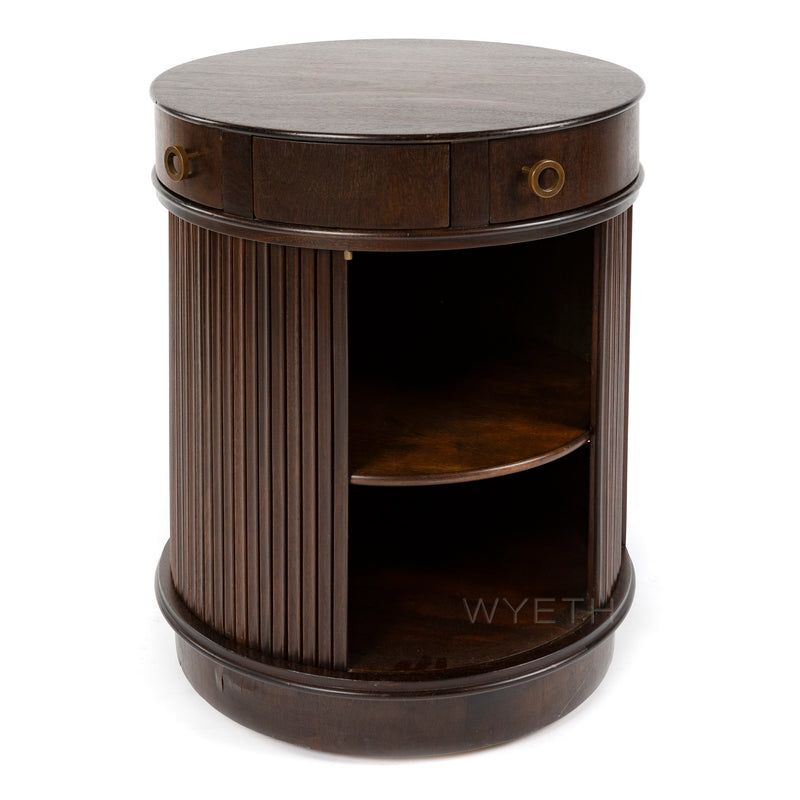 Tambour Drum Cabinet by Edward Wormley for Dunbar, 1944