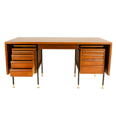 Drop Leaf Writing Desk by Edward Wormley for Dunbar, 1953