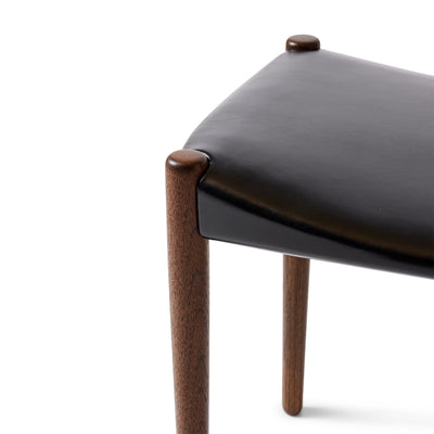 Simple Stool by Ejner Larsen & Aksel Bender Madsen for Willy Beck