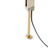 Brass Tension Pole Floor Lamp by Gerald Thurston for Lightolier