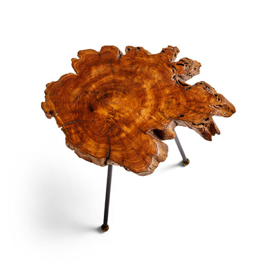 Burl Side Table