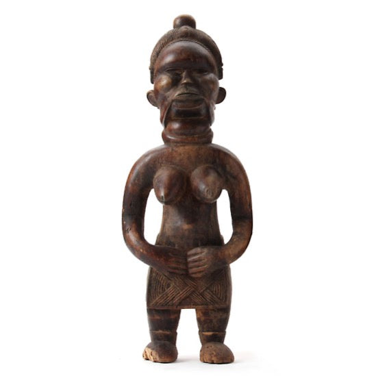 Tribal Fertility Sculpture for Mende Tribe