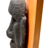 Lava Stone Mounted Sculpture from USA, 1960's