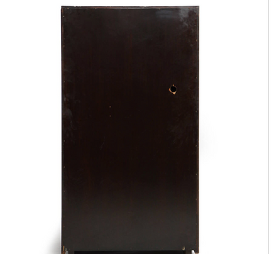 Tall Tambour Cabinet with Drawers by Edward Wormley for Dunbar