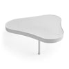 Original Biomorphic Low Table in White Steel by WYETH, Made to Order
