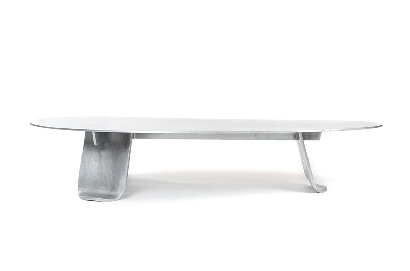 Chrysalis No. 1 Low Table in Hot Zinc Finish by WYETH, Made to Order