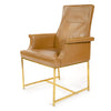 High Back Dining Chair by Jules Wabbes