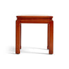 Mahogany and Cork End Table by Edward Wormley for Dunbar