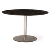 The ‘Gong’ Table in Blackened Steel by WYETH, Made to Order