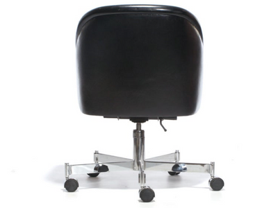 Barrel-Back Desk Chair by Ward Bennett for Brickel Associates