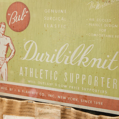 Original Duribilknit Athletic Supporter Merchandising Display for J. B. Flaherty Co.