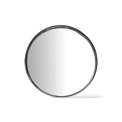 The Perfect Ring Mirror in Stainless Steel by WYETH