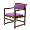 A Octaganal Frame Lounge Chair with Arms by Edward Wormley for Dunbar