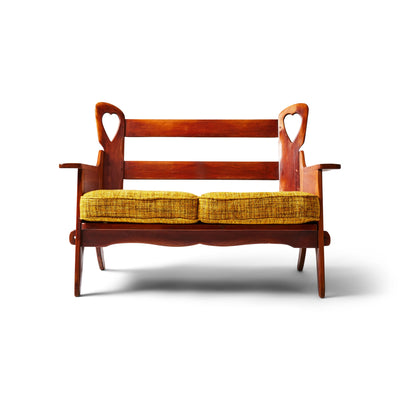 Heart Settee from USA, 1930s
