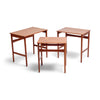 Teak Nesting Tables by Hans J. Wegner for Andreas Tuck, 1950s