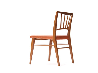 Set of 10 Spindle Back Dining Chairs by Edward Wormley for Dunbar