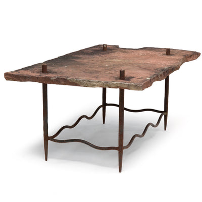 Artist Made Stone Topped Table from USA