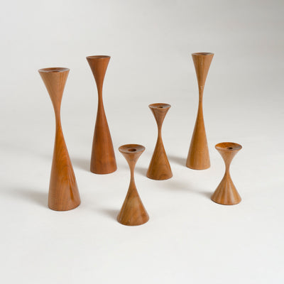 Cinched Candleholders by Rude Osolnik