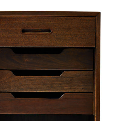 Woven Front Cabinet by Edward Wormley for Dunbar