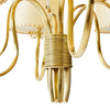 Brass Chandelier by Paavo Tynell for Taito Oy