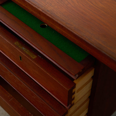 Small Writing Desk by Peter Hvidt & Orla Mölgaard-Nielsen for Soborg Mobler