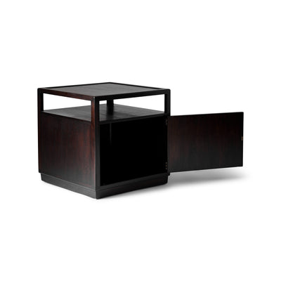 Two Tiered End Table Cabinet by Edward Wormley for Dunbar, 1950s