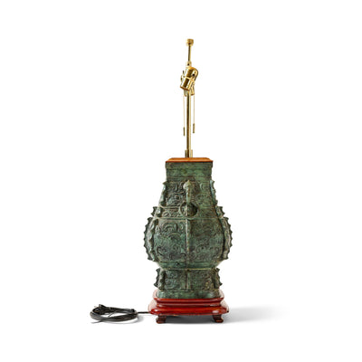 Archaic Bronze Lamp